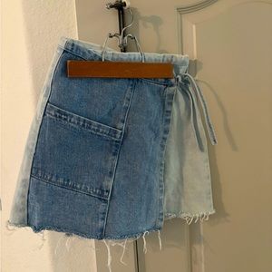 PacSun denim skirt